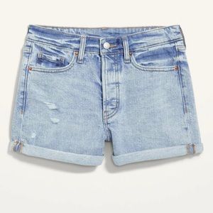 🔥 LAST CHANCE 🔥 Old Navy High-Rise O.G Straight Button-Fly Shorts